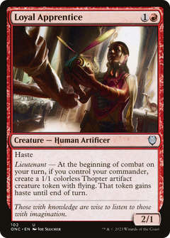 Loyal Apprentice (102) [Commander: Phyrexia: All Will Be One] - Deck Out Gaming