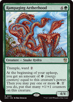 Rampaging Aetherhood (15) [Commander: Aetherdrift] - Deck Out Gaming