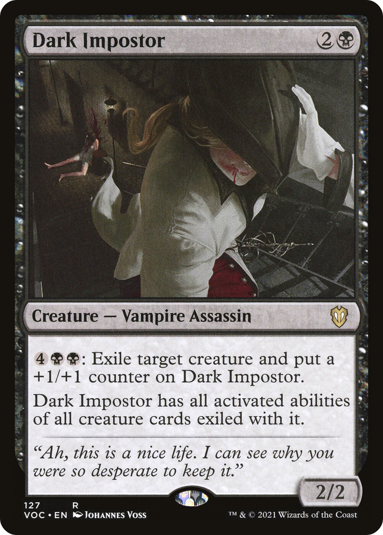 Dark Impostor (127) [Commander: Innistrad: Crimson Vow] - Deck Out Gaming