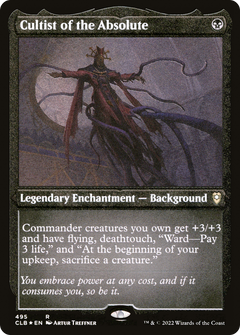 Cultist of the Absolute (495) [Commander Legends: Battle for Baldur's Gate] etched - Deck Out Gaming