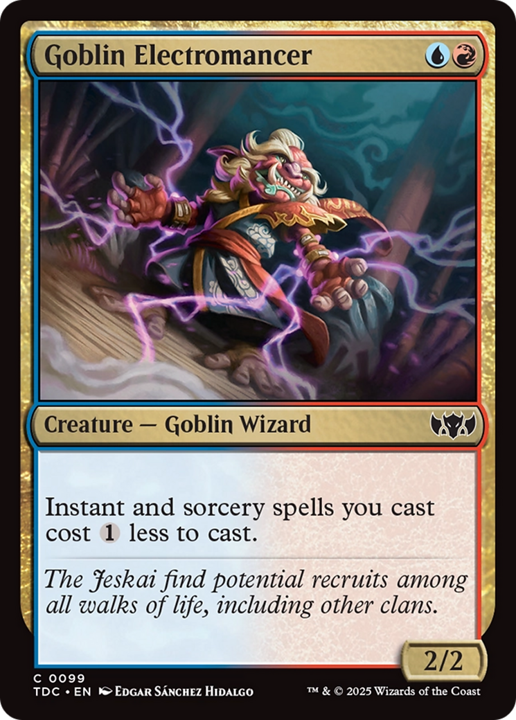 Goblin Electromancer (99) [Commander: Tarkir: Dragonstorm] - Deck Out Gaming