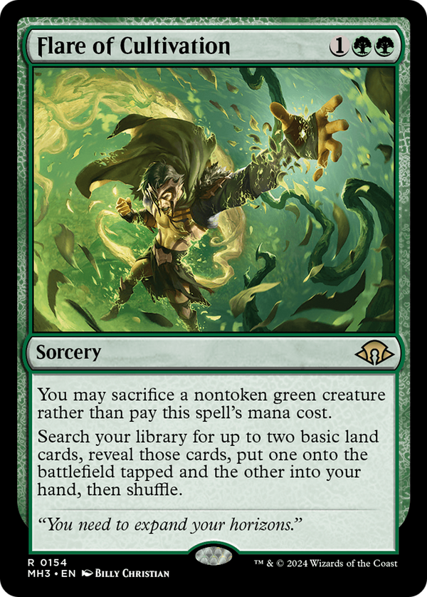 Flare of Cultivation (154) [Modern Horizons 3] foil - Deck Out Gaming