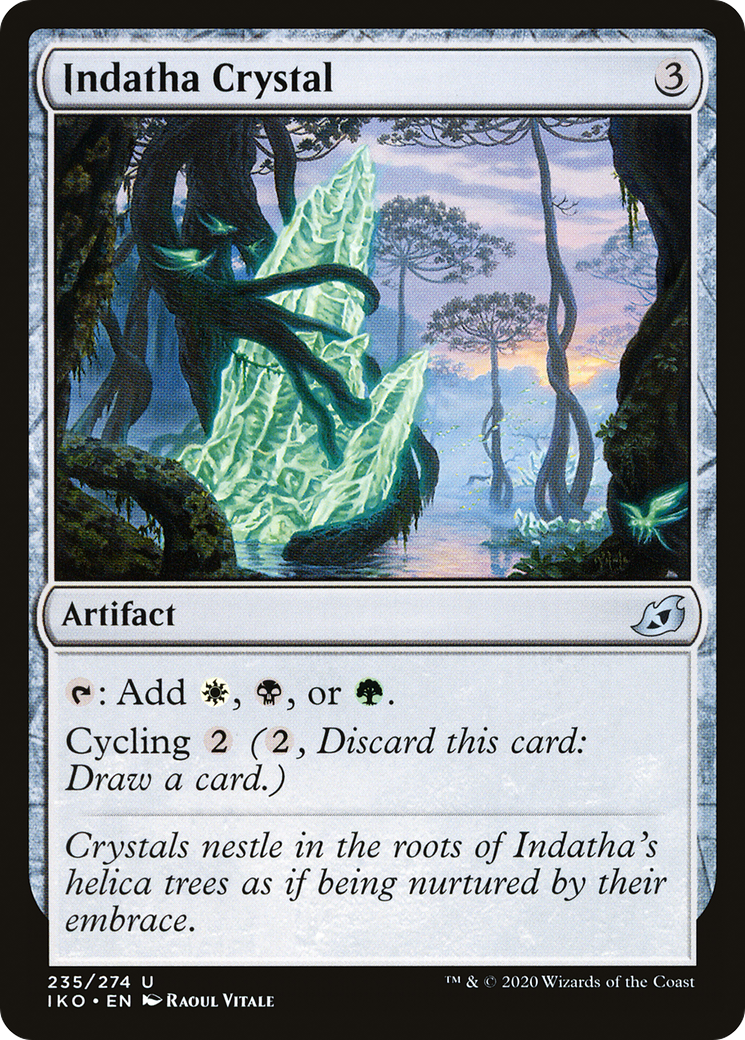 Indatha Crystal (235) [Ikoria: Lair of Behemoths] foil - Deck Out Gaming