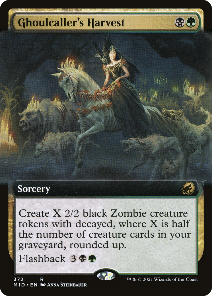 Ghoulcaller's Harvest (372) [Innistrad: Midnight Hunt] foil - Deck Out Gaming
