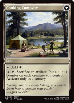 Sidequest: Catch a Fish // Cooking Campsite (31) [FINAL FANTASY] - Deck Out Gaming