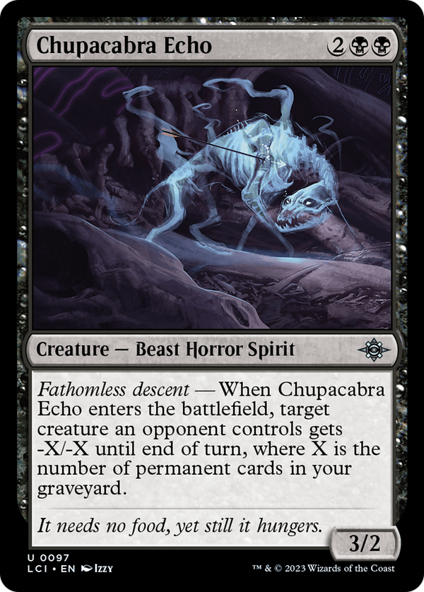 Chupacabra Echo (97) [The Lost Caverns of Ixalan] - Deck Out Gaming