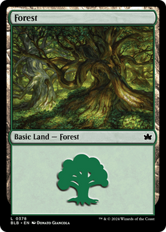 Forest (0378) (378) [Bloomburrow] - Deck Out Gaming
