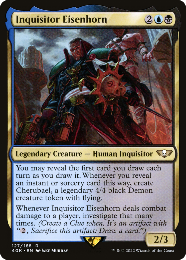 Inquisitor Eisenhorn (127) [Warhammer 40,000 Commander] - Deck Out Gaming