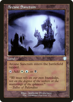 Arcane Sanctum (Retro Frame) (173) [Commander: The Brothers' War] - Deck Out Gaming