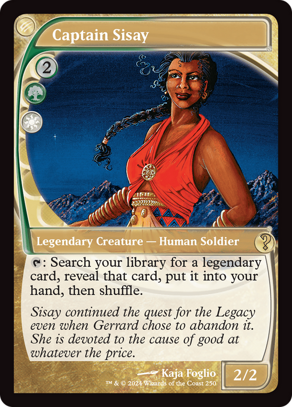 Captain Sisay (Future Sight) (250) [Mystery Booster 2] foil - Deck Out Gaming