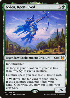 Nylea, Keen-Eyed (185) [Theros Beyond Death] foil - Deck Out Gaming