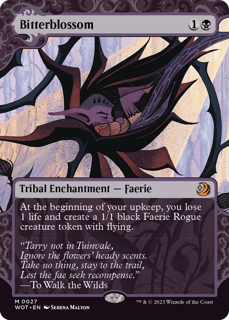 Bitterblossom (27) [Wilds of Eldraine: Enchanting Tales] - Deck Out Gaming