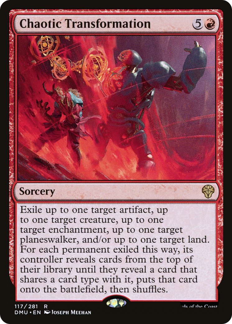 Chaotic Transformation (117) [Dominaria United] foil - Deck Out Gaming