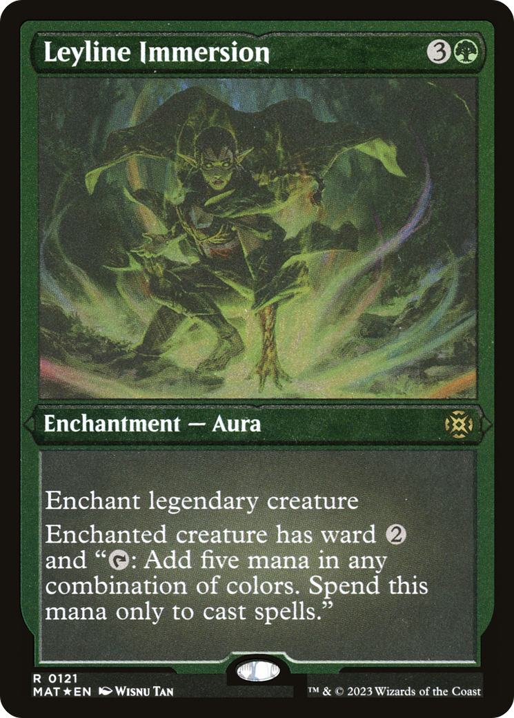 Leyline Immersion (121) [March of the Machine: The Aftermath] etched - Deck Out Gaming