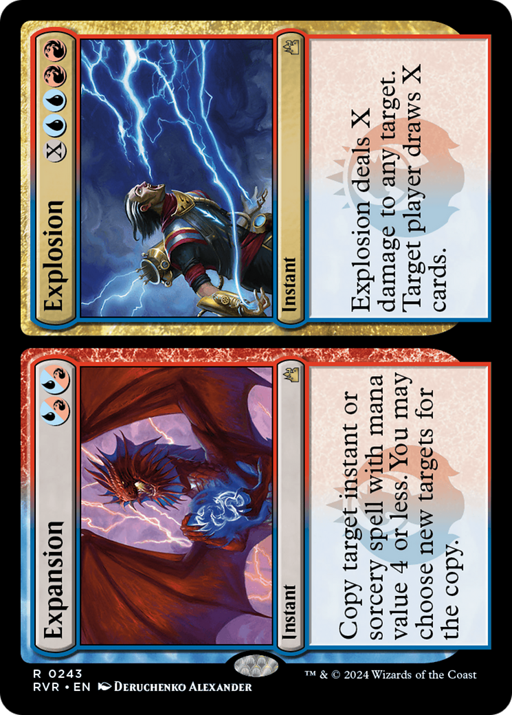 Expansion // Explosion (243) [Ravnica Remastered] foil - Deck Out Gaming