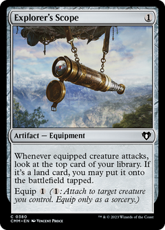 Explorer's Scope (380) [Commander Masters] - Deck Out Gaming