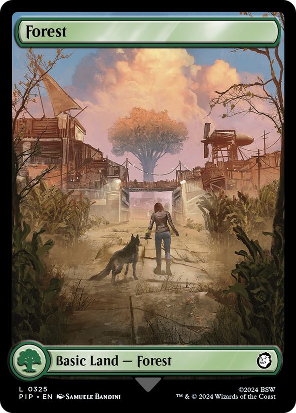 Forest (0325) (325) [Fallout] foil - Deck Out Gaming