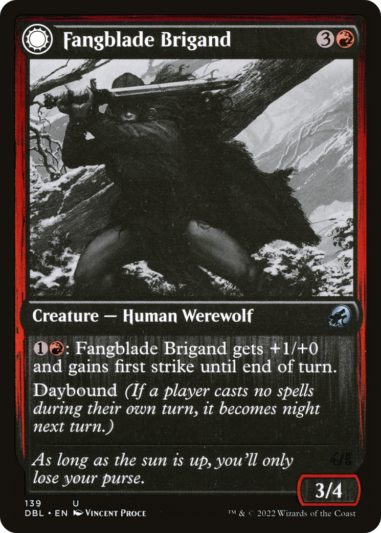 Fangblade Brigand (139) [Innistrad: Double Feature] - Deck Out Gaming