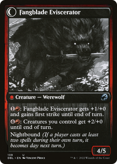 Fangblade Brigand (139) [Innistrad: Double Feature] foil - Deck Out Gaming