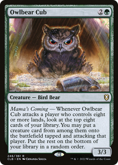 Owlbear Cub (246) [Commander Legends: Battle for Baldur's Gate] - Deck Out Gaming