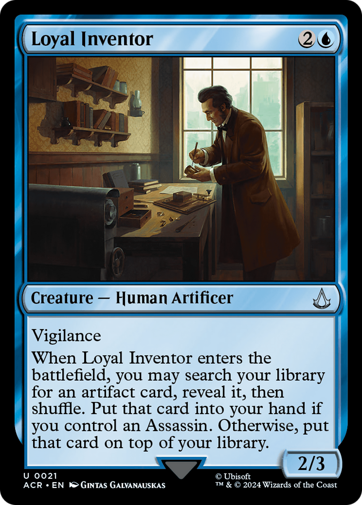 Loyal Inventor (21) [Assassin's Creed] - Deck Out Gaming