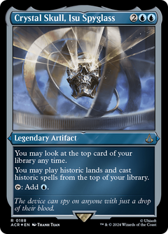 Crystal Skull, Isu Spyglass (188) [Assassin's Creed] etched - Deck Out Gaming