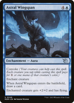 Astral Wingspan (48) [March of the Machine] - Deck Out Gaming