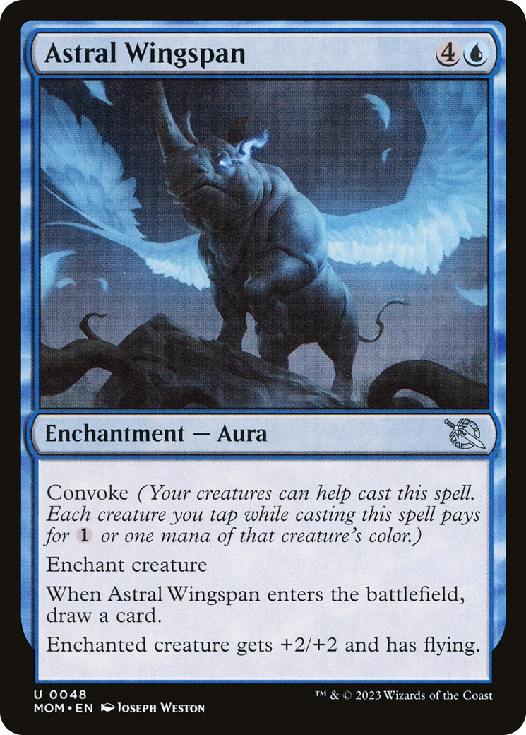 Astral Wingspan (48) [March of the Machine] - Deck Out Gaming