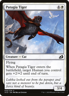 Patagia Tiger (26) [Ikoria: Lair of Behemoths] foil - Deck Out Gaming