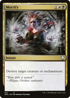 Mortify (122) [Commander: Phyrexia: All Will Be One] - Deck Out Gaming