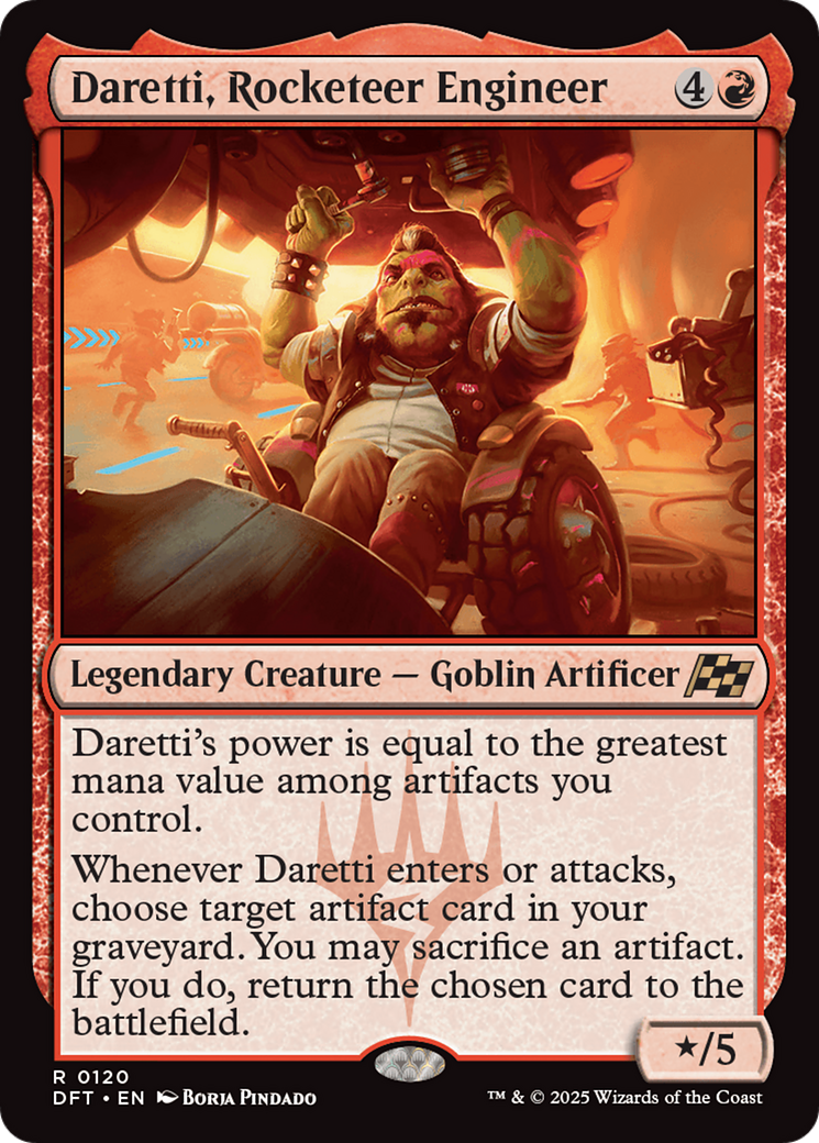Daretti, Rocketeer Engineer (120) [Aetherdrift] - Deck Out Gaming