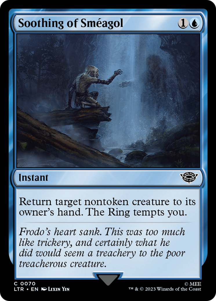 Soothing of Smeagol (70) [The Lord of the Rings: Tales of Middle-earth] - Deck Out Gaming