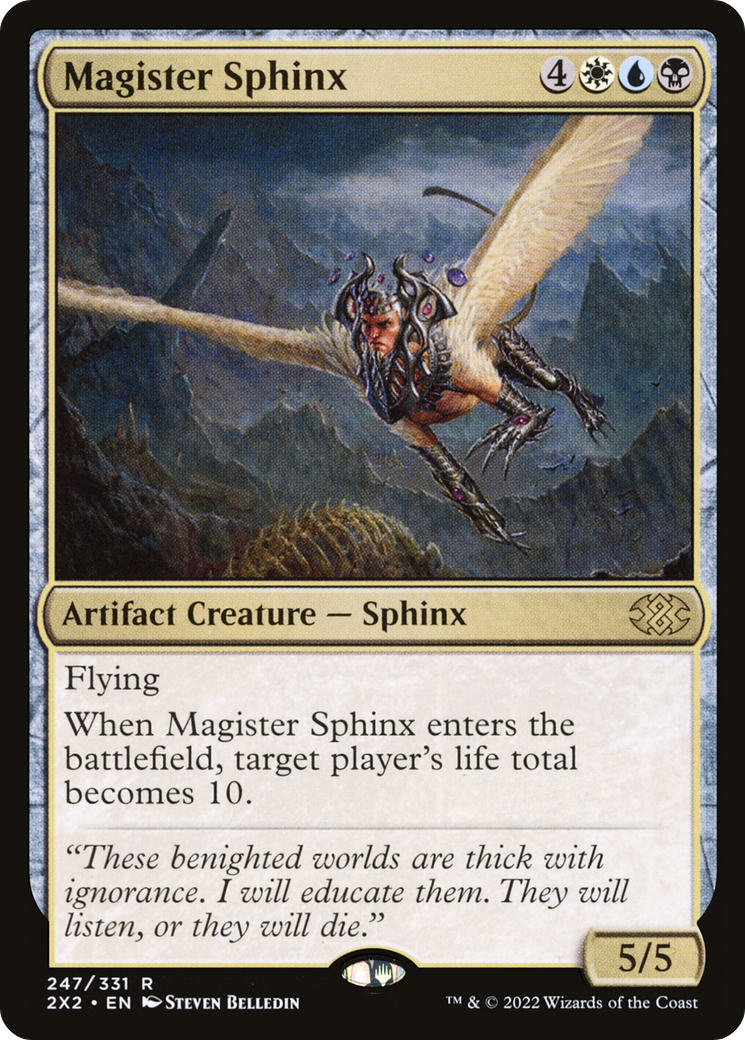 Magister Sphinx (247) [Double Masters 2022] - Deck Out Gaming