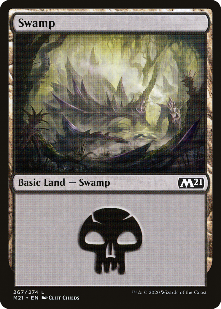 Swamp (267) (267) [Core Set 2021] - Deck Out Gaming