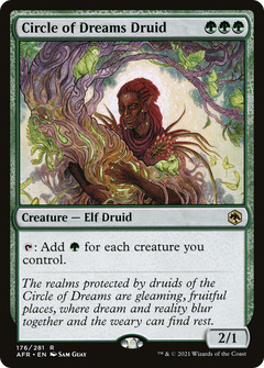 Circle of Dreams Druid (176) [Adventures in the Forgotten Realms] - Deck Out Gaming