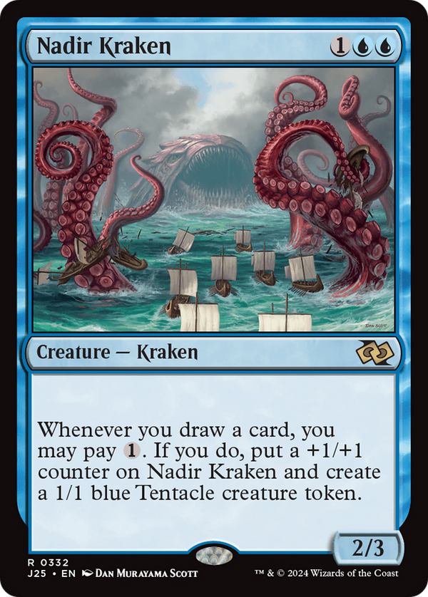Nadir Kraken (332) [Foundations Jumpstart] - Deck Out Gaming