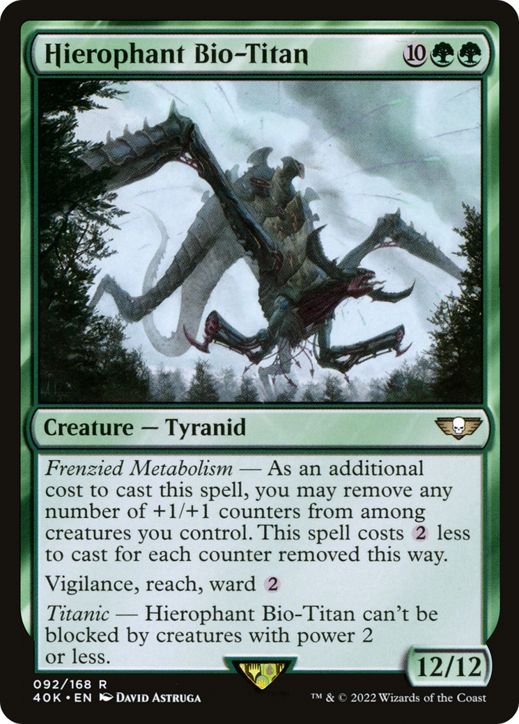 Hierophant Bio-Titan (92) [Warhammer 40,000 Commander] - Deck Out Gaming