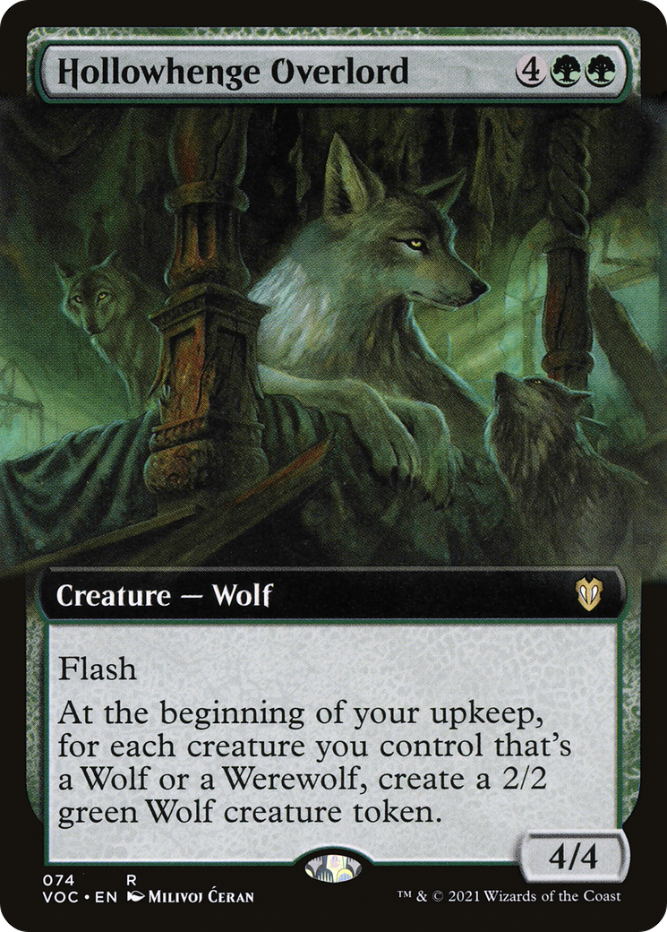 Hollowhenge Overlord (Extended Art) (74) [Commander: Innistrad: Crimson Vow] - Deck Out Gaming