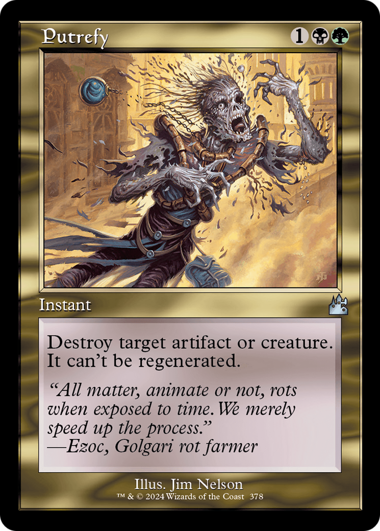 Putrefy (Retro Frame) (378) [Ravnica Remastered] - Deck Out Gaming