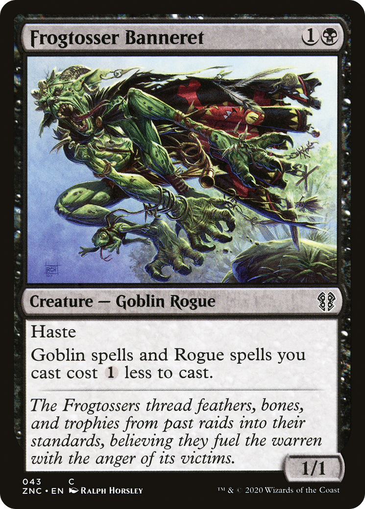 Frogtosser Banneret (43) [Commander: Zendikar Rising] - Deck Out Gaming