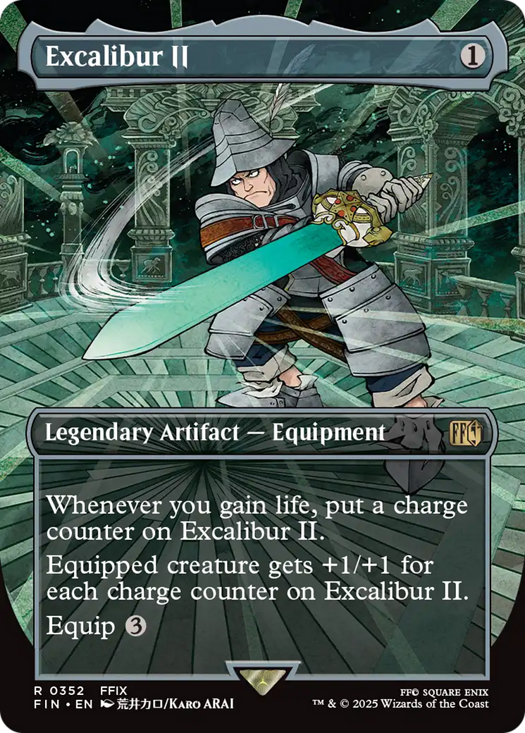 Excalibur II (352) [FINAL FANTASY] foil - Deck Out Gaming