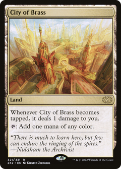 City of Brass (321) [Double Masters 2022] foil - Deck Out Gaming