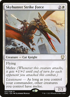 Skyhunter Strike Force (21) [Phyrexia: All Will Be One Commander] foil - Deck Out Gaming