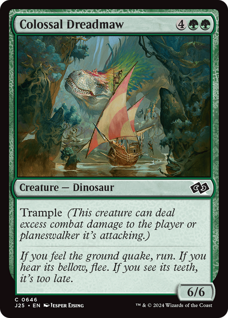 Colossal Dreadmaw (646) [Foundations Jumpstart] - Deck Out Gaming