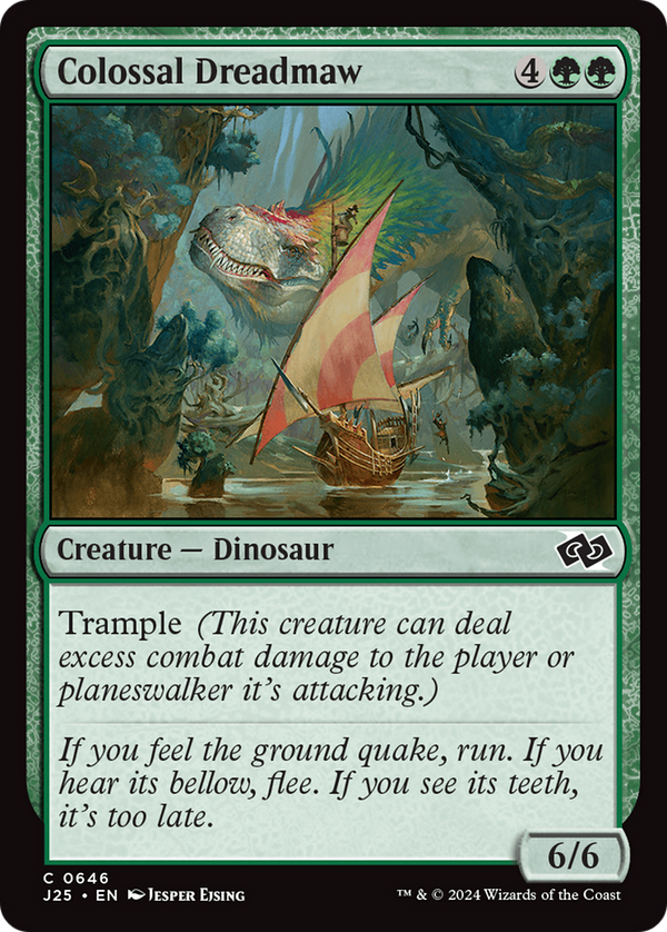 Colossal Dreadmaw (646) [Foundations Jumpstart] - Deck Out Gaming