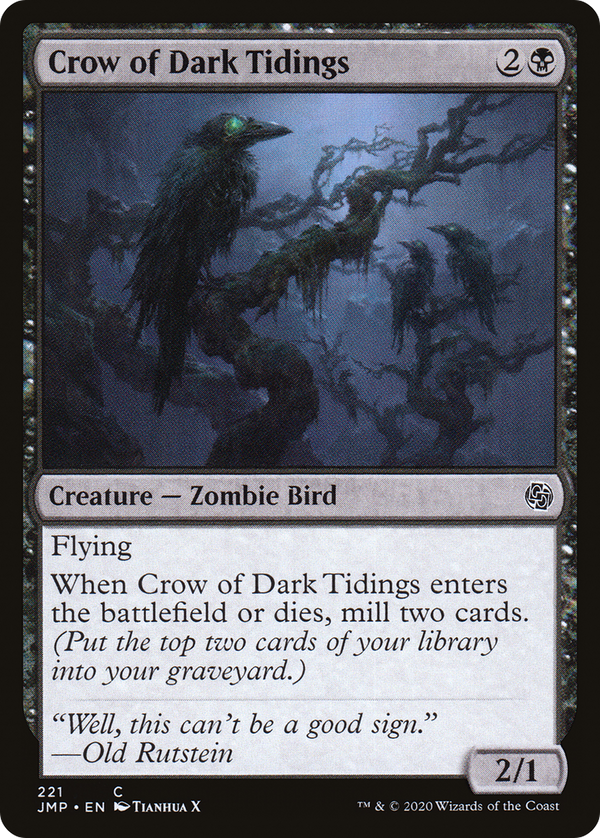 Crow of Dark Tidings (221) [Jumpstart] - Deck Out Gaming