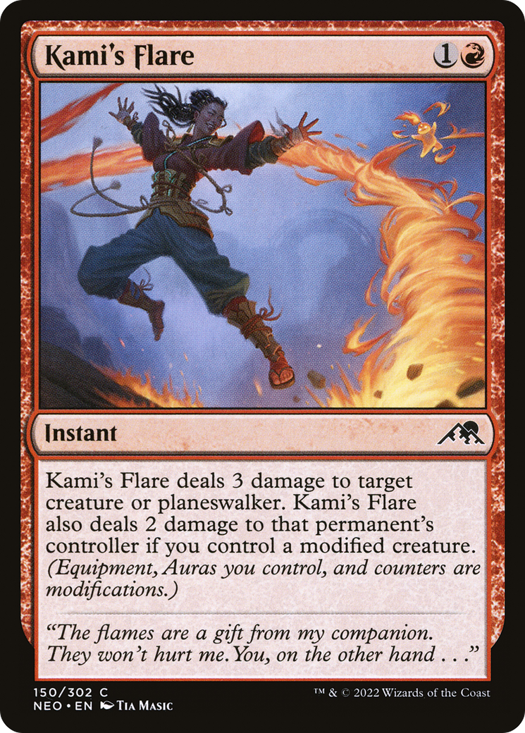Kami's Flare (150) [Kamigawa: Neon Dynasty] - Deck Out Gaming