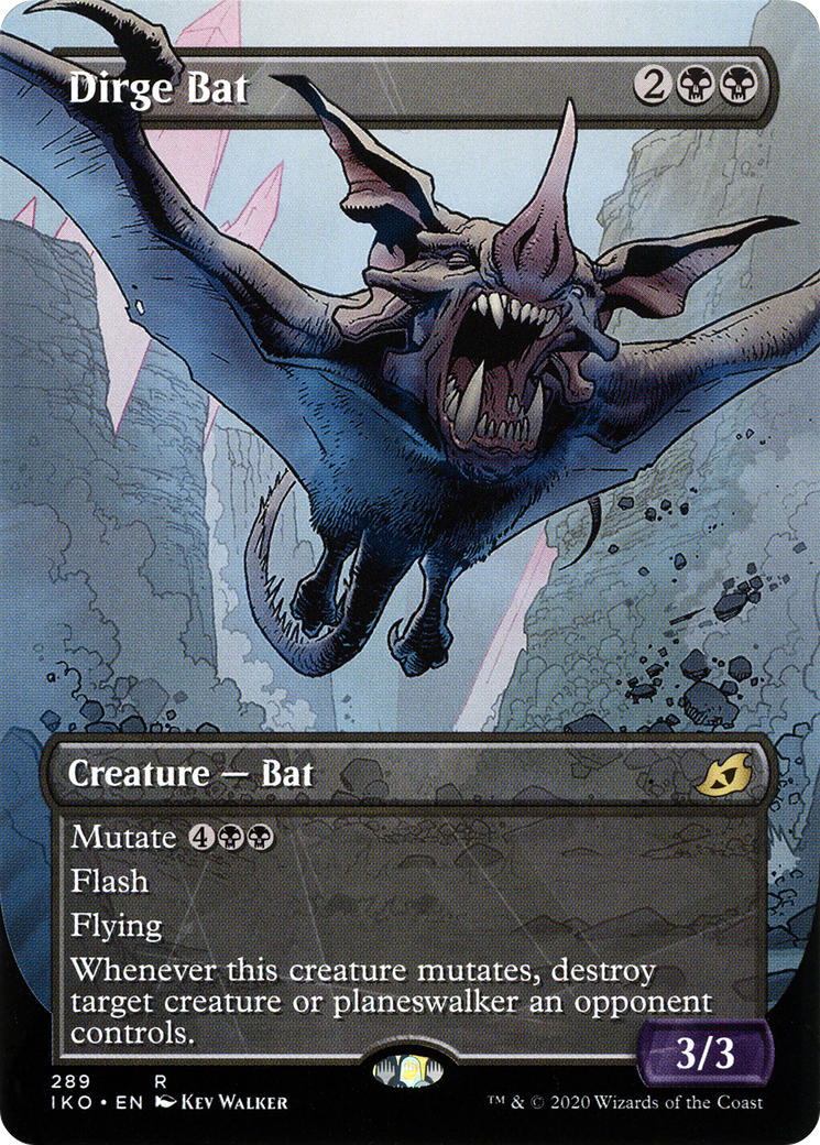 Dirge Bat (289) [Ikoria: Lair of Behemoths] - Deck Out Gaming