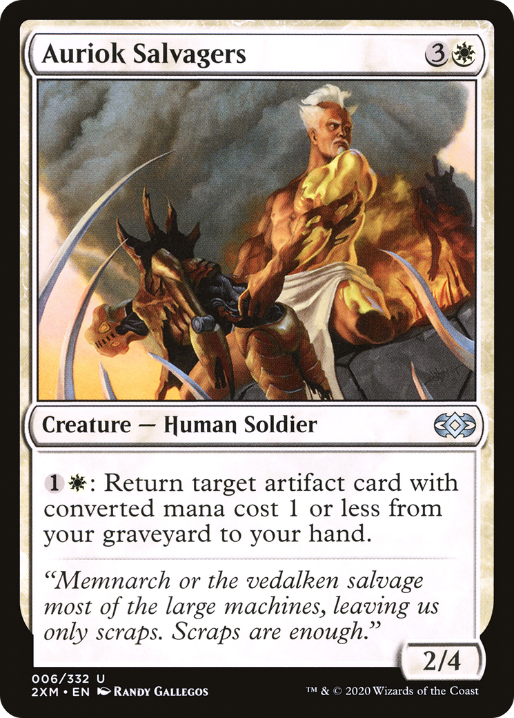 Auriok Salvagers (6) [Double Masters] foil - Deck Out Gaming