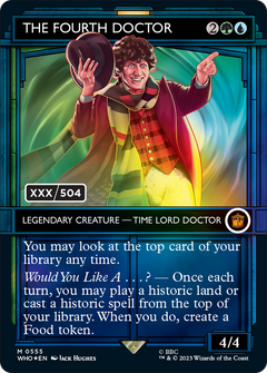 The Fourth Doctor (Serial Numbered) (555) [Doctor Who] foil - Deck Out Gaming
